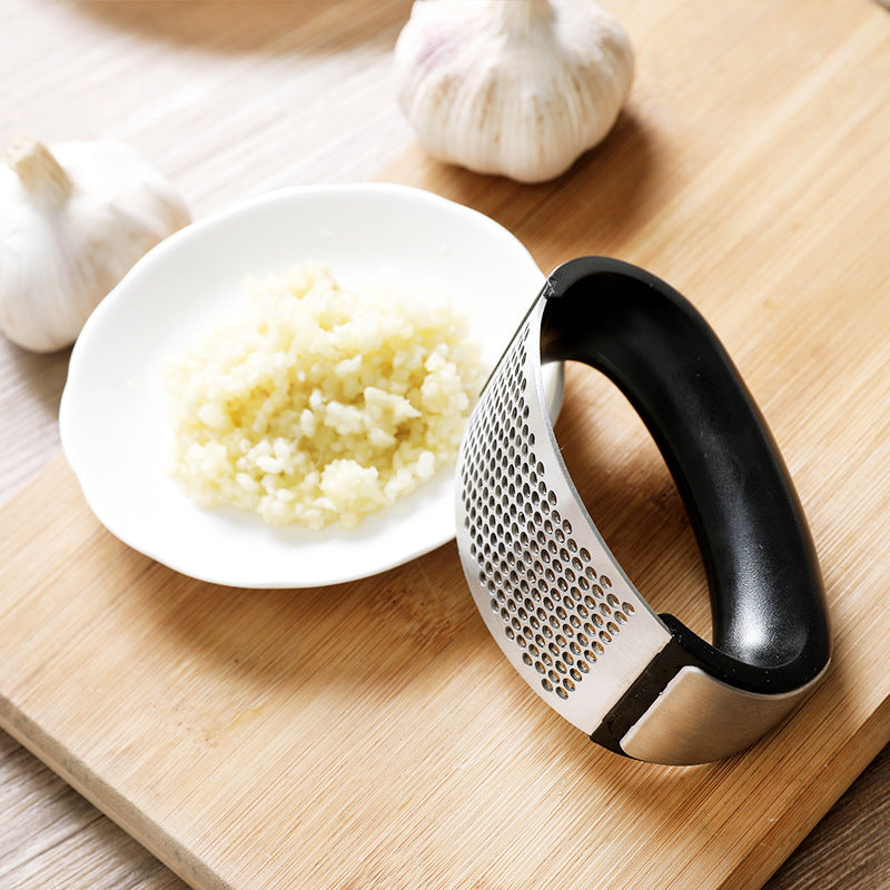 Stainless Steel Garlic Masher - Mystery Gadgets stainless-steel-garlic-masher, Garlic Masher
