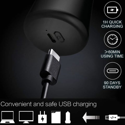 Rechargeable Mini Electric Razor - Mystery Gadgets rechargeable-mini-electric-razor, mens