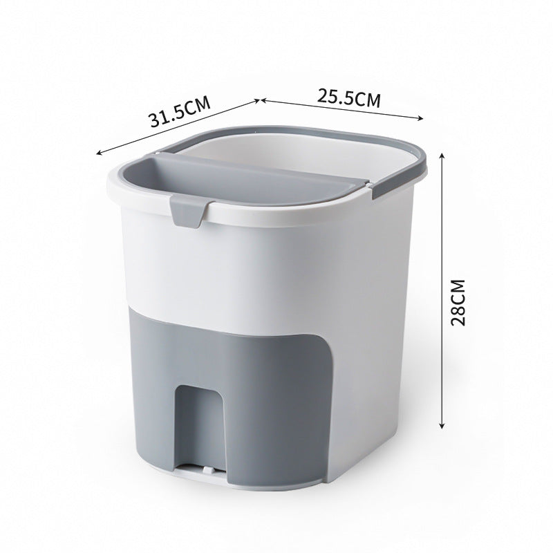 Dry And Wet Separation Drain Trash Bin - Mystery Gadgets dry-and-wet-separation-drain-trash-bin, Home & Kitchen