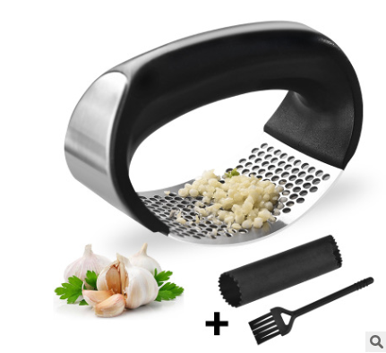 Stainless Steel Garlic Masher - Mystery Gadgets stainless-steel-garlic-masher, Garlic Masher