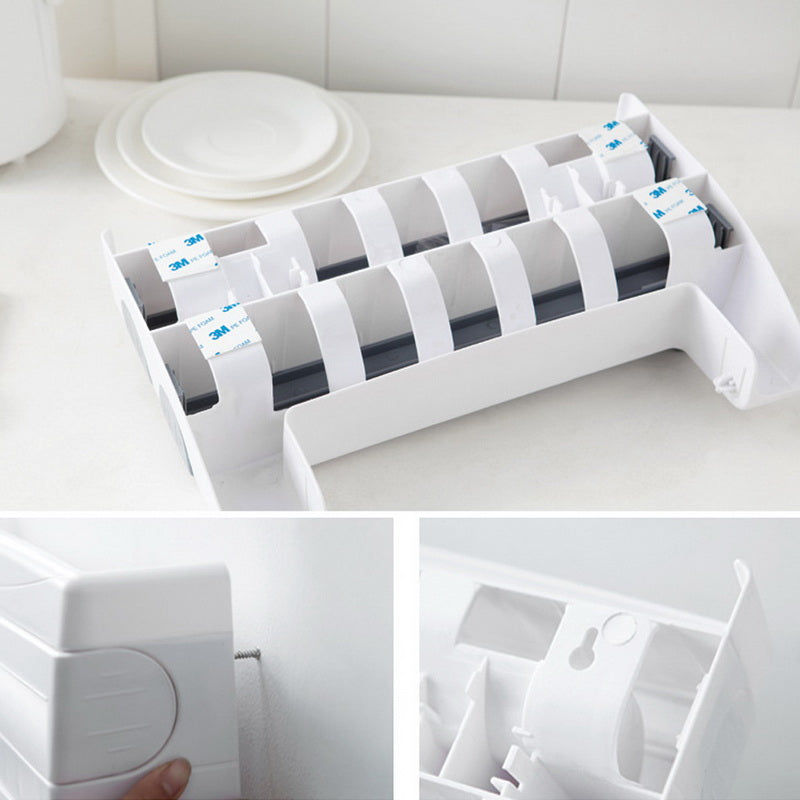 4 in 1 Kitchen Wall-Mounted Storage Rack - Mystery Gadgets 4-in-1-kitchen-wall-mounted-storage-rack, Gadget, Home & Kitchen, Storage