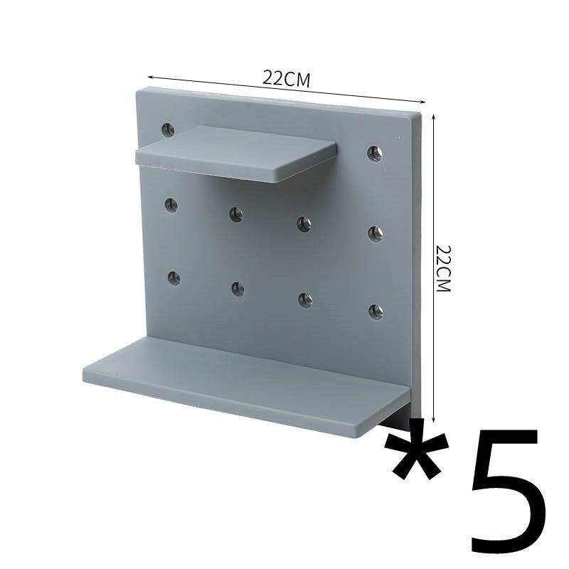 Wall-Mounted Peg Board Shelves - Mystery Gadgets wall-mounted-peg-board-shelves, Gadgets