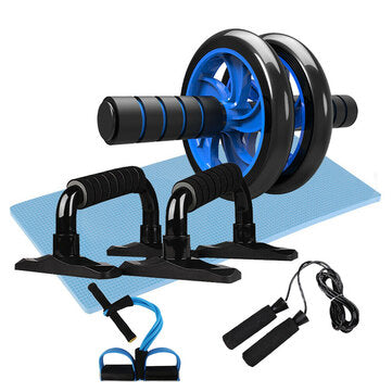5 In 1 Fitness Exercise Tools Set - Mystery Gadgets 5-in-1-fitness-exercise-tools-set, Ab Roller, Exercise Tools Set\\, Fitness Equipment, Push-Up Bar
