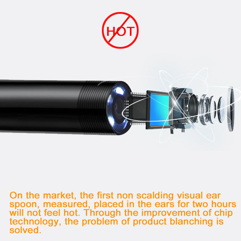 HD Visual Ear Canal Cleaning Tool Ear Pick - Mystery Gadgets hd-visual-ear-canal-cleaning-tool-ear-pick, Gadget, Tool, USB charging