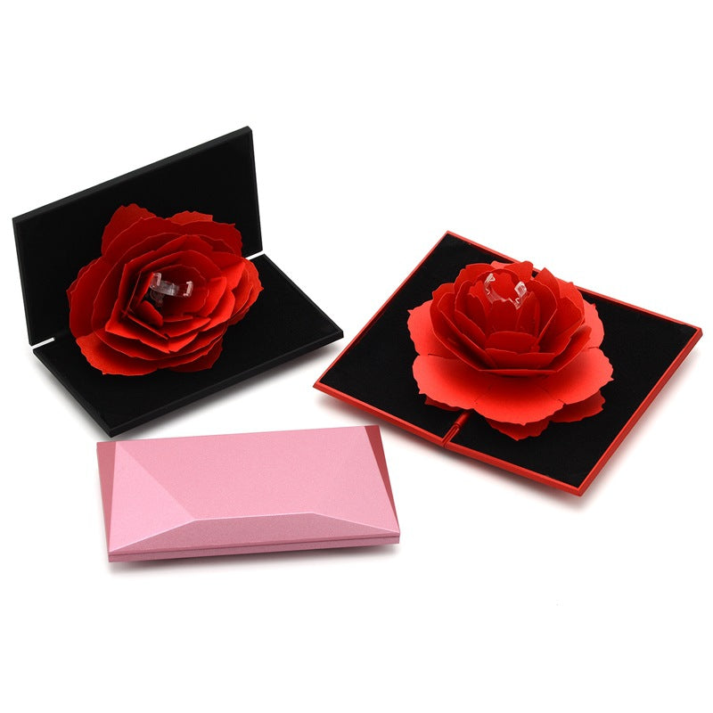 Heart-Shaped Rose Ring Box - Mystery Gadgets heart-shaped-rose-ring-box, Gift
