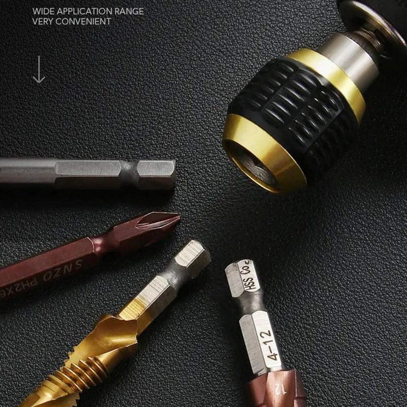 Hexagon Handle Quick Change Joint Drill Bit Holder - Mystery Gadgets hexagon-handle-quick-change-joint-drill-bit-holder, Gadget, tools