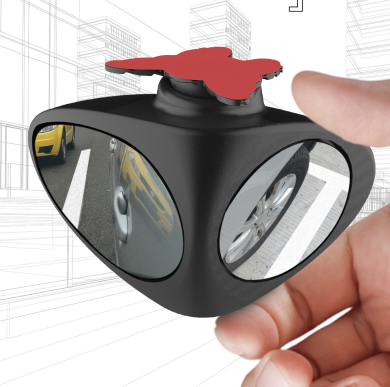 Double Vision Car Rearview Mirror - Mystery Gadgets double-vision-car-rearview-mirror, Car Accessories