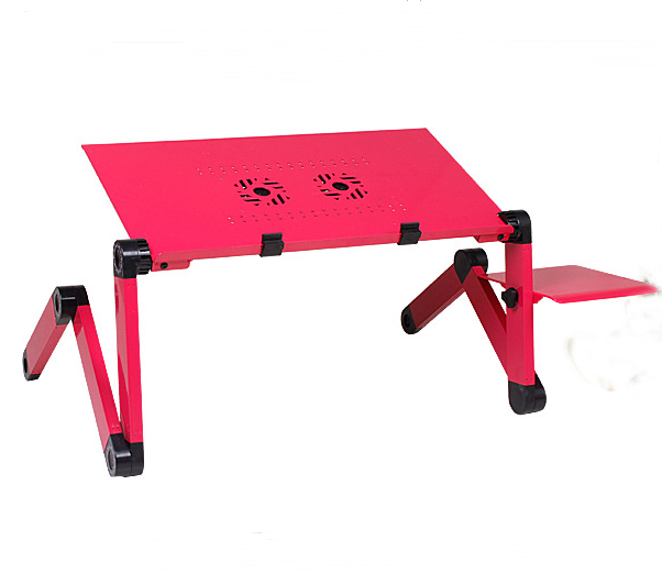 Adjustable Ergonomic Portable Aluminum Laptop Desk - Mystery Gadgets adjustable-ergonomic-portable-aluminum-laptop-desk, Computer & Accessories, Home & Kitchen, Laptop