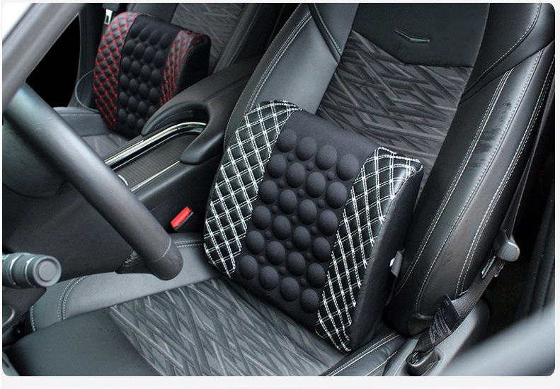 Car Seat Massage Lumbar Cushion - Mystery Gadgets car-seat-massage-lumbar-cushion, Car Accessories, Car Lumbar Cushion