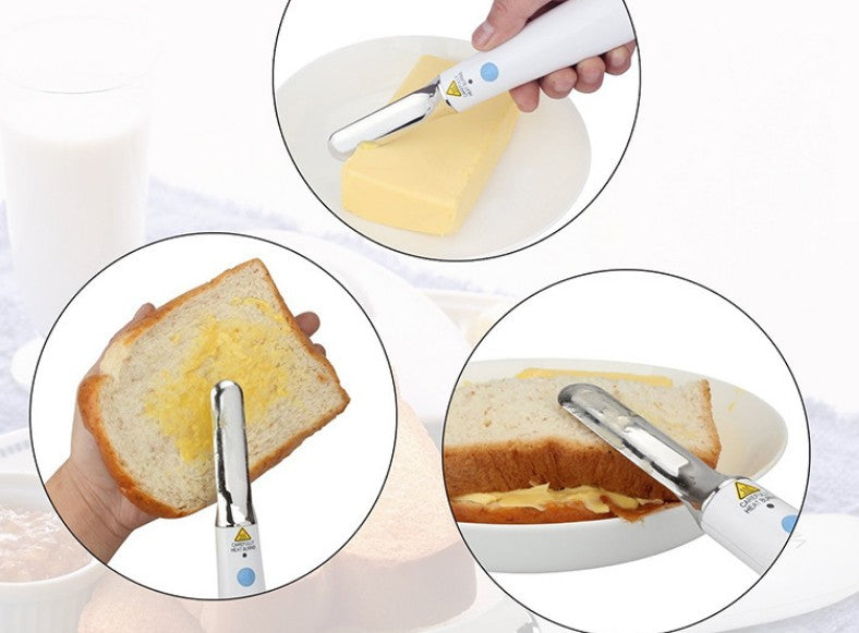 Rechargeable Automatic Heated Butter Knife Spreader - Mystery Gadgets rechargeable-automatic-heated-butter-knife-spreader, Gadget, Home & Kitchen, USB charging