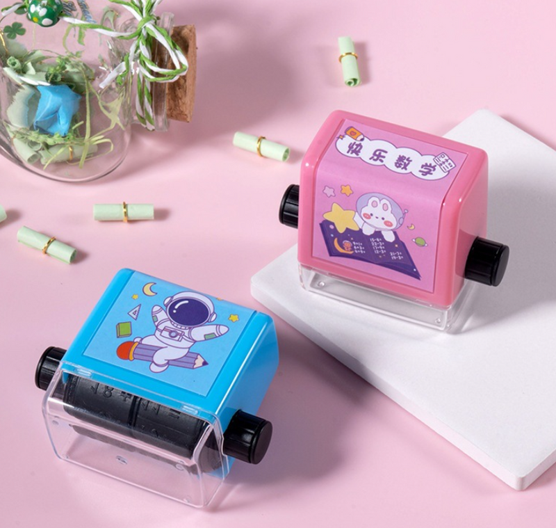 Addition And Subtraction Roller Stamp - Mystery Gadgets addition-and-subtraction-roller-stamp, kids, Roller Stamp