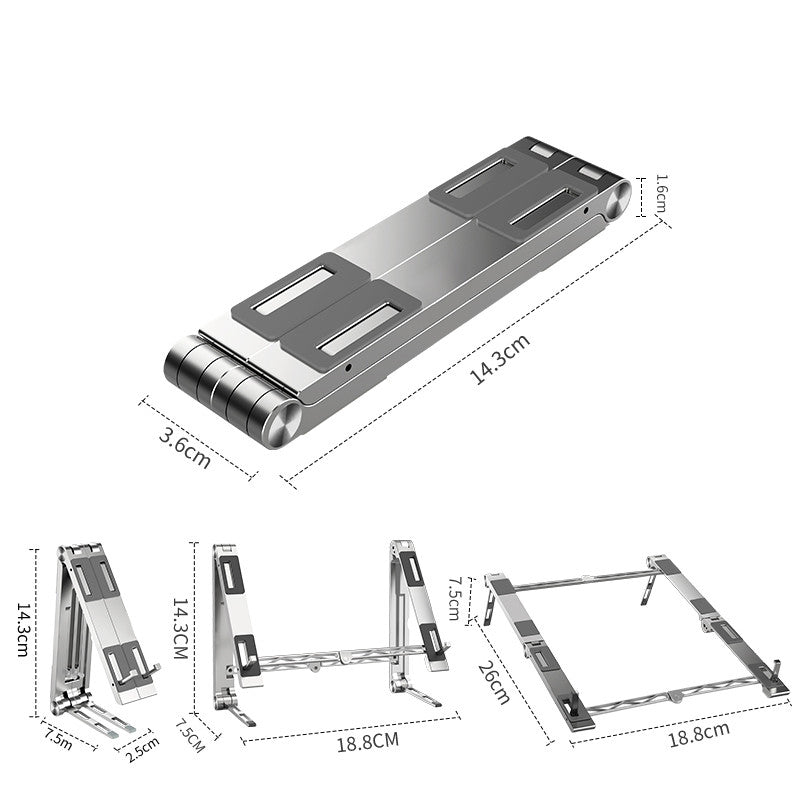 Multi- Purpose Foldable Notebook Stand - Mystery Gadgets multi-purpose-foldable-notebook-stand, Computer & Accessories, Gadget, Mobile & Accessories