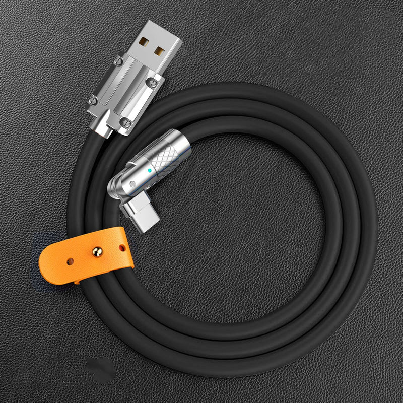 Rotatable Fast Charge Data Cable - Mystery Gadgets rotatable-fast-charge-data-cable, Mobile & Accessories