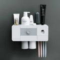 Wall-Mounted Toothpaste Dispenser Rack