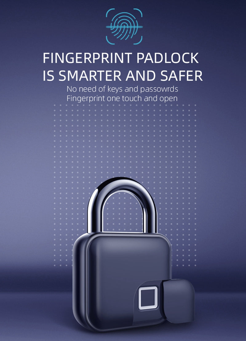 Smart Fingerprint Lock - Mystery Gadgets smart-fingerprint-lock, home