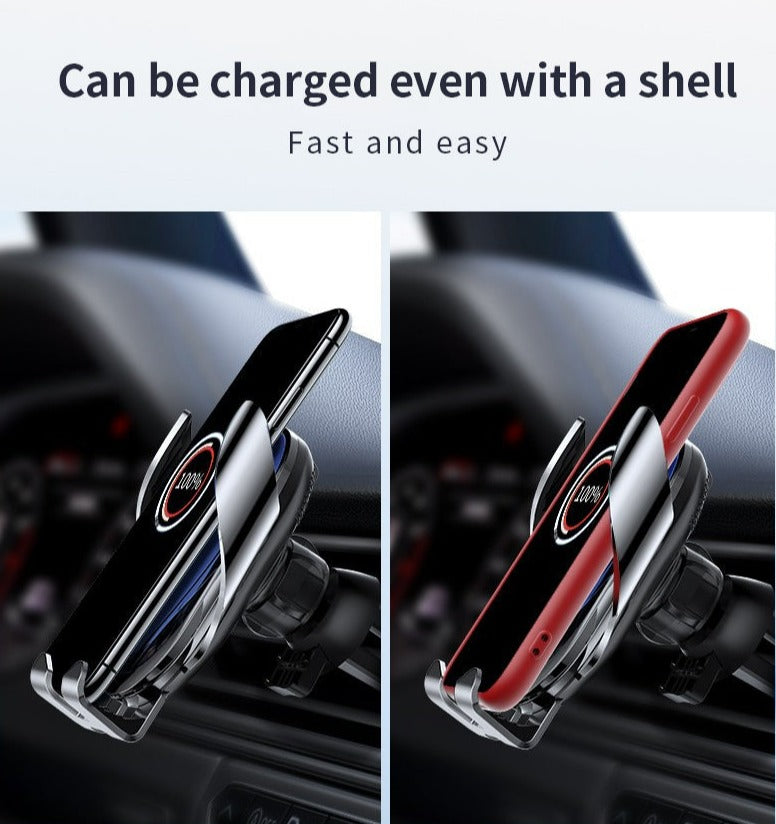Magnetic Sensor Car Wireless Charging Bracket - Mystery Gadgets magnetic-sensor-car-wireless-charging-bracket, Car Accessories