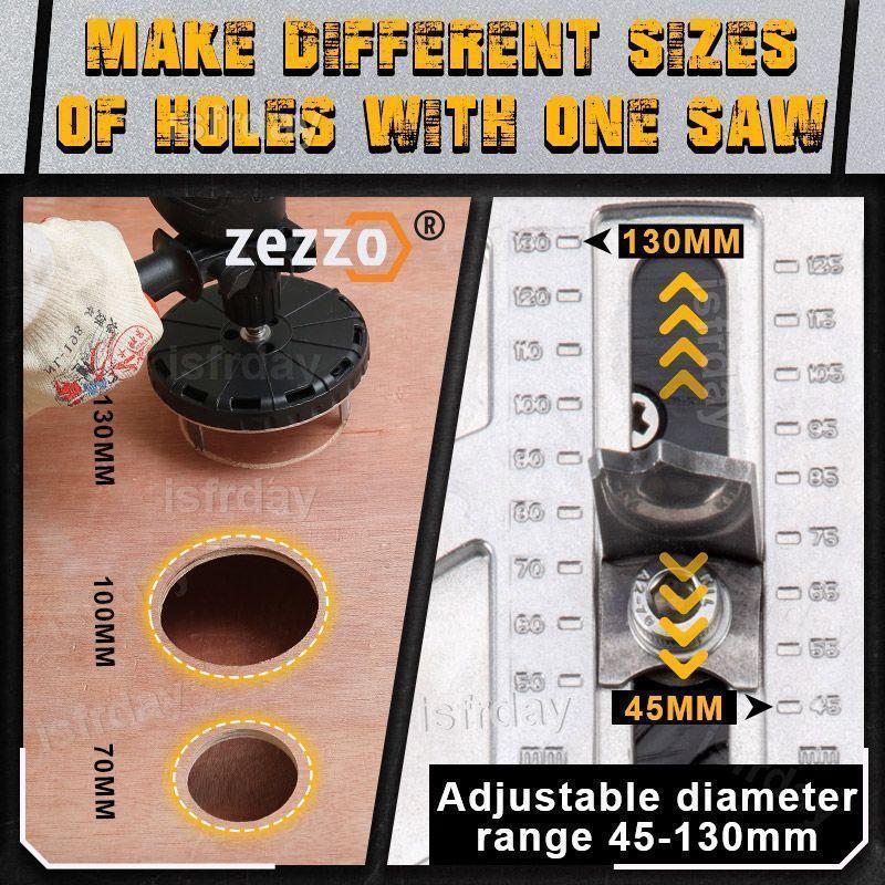 Adjustable Round Hole Saw Tool - Mystery Gadgets adjustable-round-hole-saw-tool, Gadget, home, tools