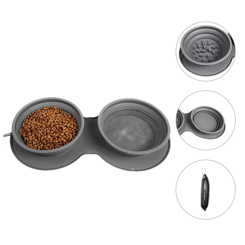 Silicone Portable Pet Travel Bowl - Mystery Gadgets silicone-portable-pet-travel-bowl, Pet Travel Bowl