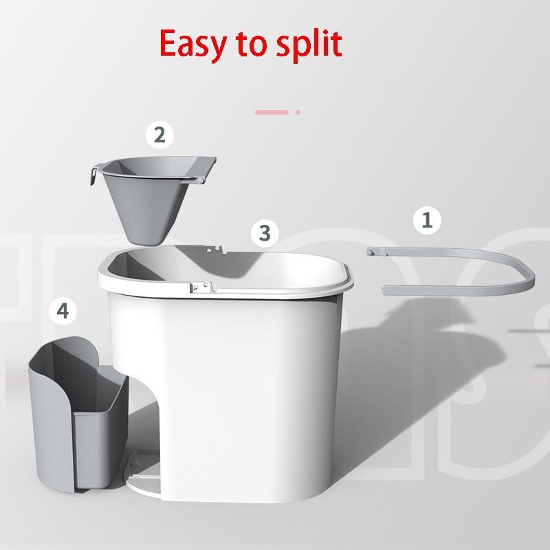 Dry And Wet Separation Drain Trash Bin - Mystery Gadgets dry-and-wet-separation-drain-trash-bin, Home & Kitchen