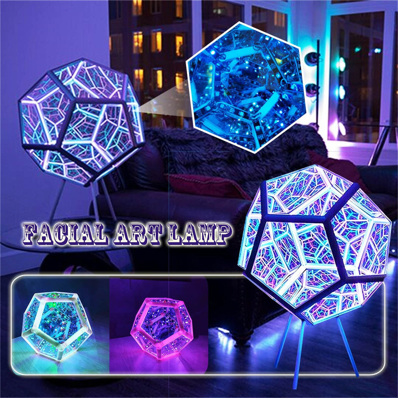 Infinite Dodecahedron Color Art Light - Mystery Gadgets infinite-dodecahedron-color-art-light, Home Decor