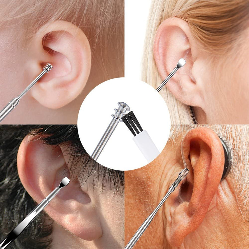 6 Pcs Stainless Steel Ear Pick - Mystery Gadgets 6-pcs-stainless-steel-ear-pick, Gadget, Health & Beauty, tools