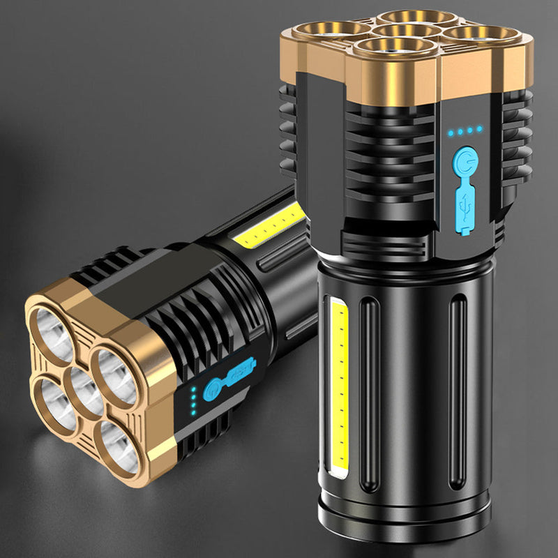 Rechargeable Super Bright Flashlight - Mystery Gadgets rechargeable-super-bright-flashlight, Camping, Gadgets, Outdoor