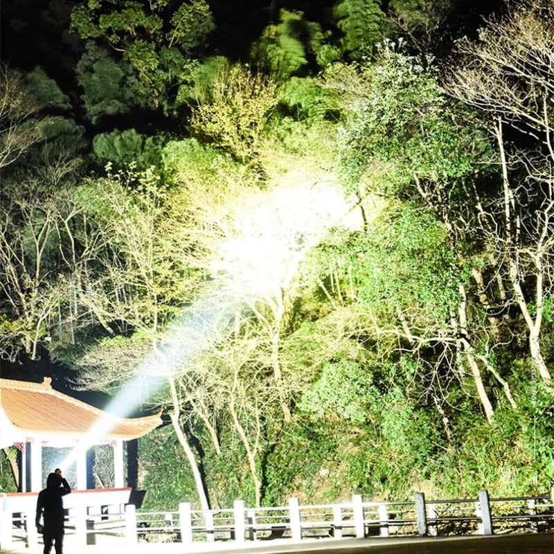 Rechargeable High Power LED Torch Light - Mystery Gadgets rechargeable-high-power-led-torch-light, 