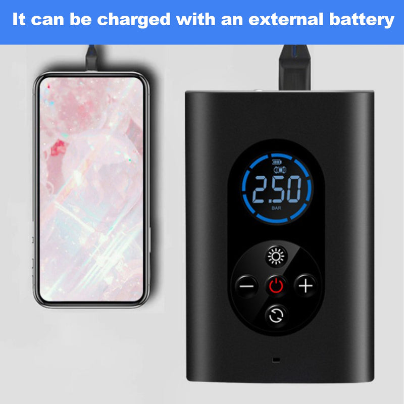 Portable Wireless Air Pump - Mystery Gadgets portable-wireless-air-pump, Car Accessories