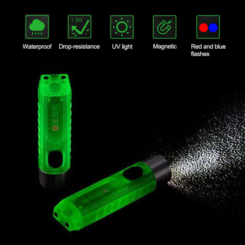 Rechargeable Magnetic Keychain Flashlight - Mystery Gadgets rechargeable-magnetic-keychain-flashlight, Keychain Flashlight