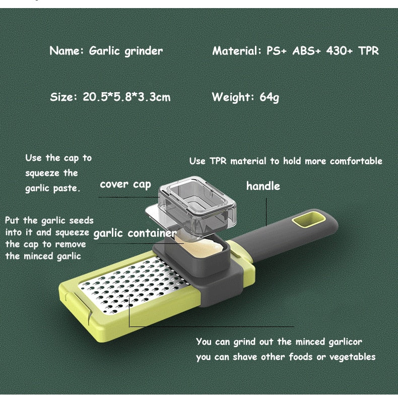 Garlic Grater - Mystery Gadgets garlic-grater, kitchen