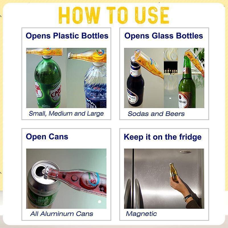5 in 1 Multipurpose Bottle Opener - Mystery Gadgets 5-in-1-multipurpose-bottle-opener, Bottle Opener