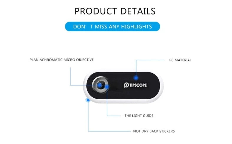 Mobile Phone External Lens Microscope - Mystery Gadgets mobile-phone-external-lens-microscope, Gadget, Mobile & Accessories