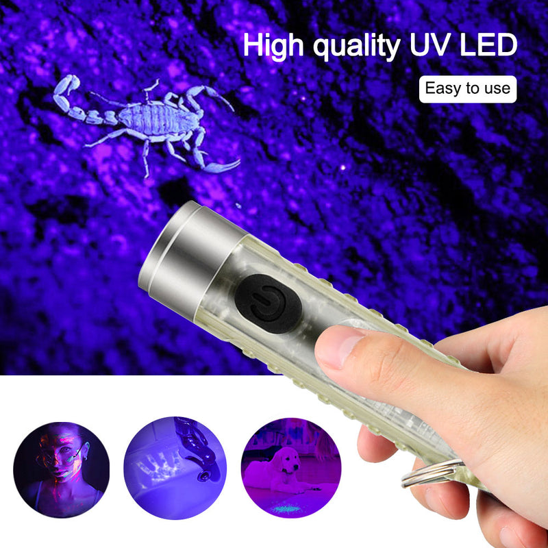 Rechargeable Magnetic Keychain Flashlight - Mystery Gadgets rechargeable-magnetic-keychain-flashlight, Keychain Flashlight
