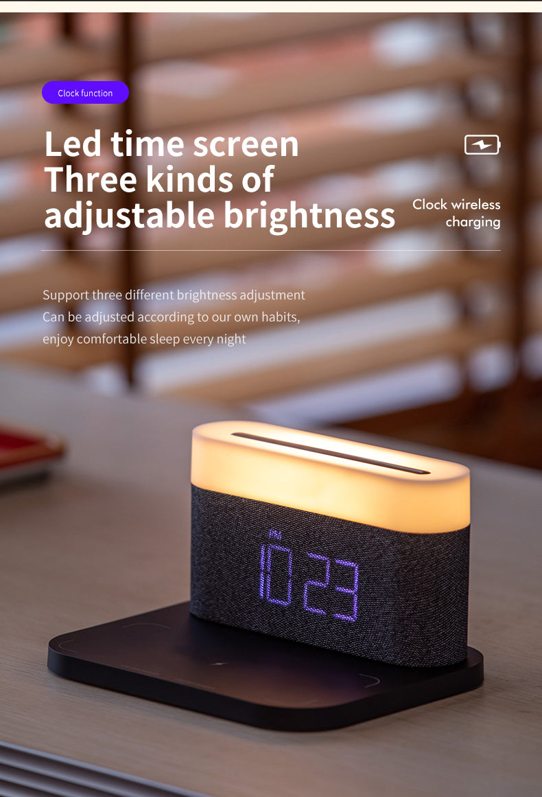 Four-In-One Wireless Charger Night Lamp - Mystery Gadgets four-in-one-wireless-charger-night-lamp, Gadget, Mobile & Accessories