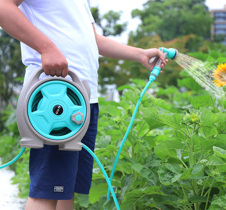 Portable Pipe Hose Reel Spray Gun Set - Mystery Gadgets portable-pipe-hose-reel-spray-gun-set, Hose Reel Spray Gun Set