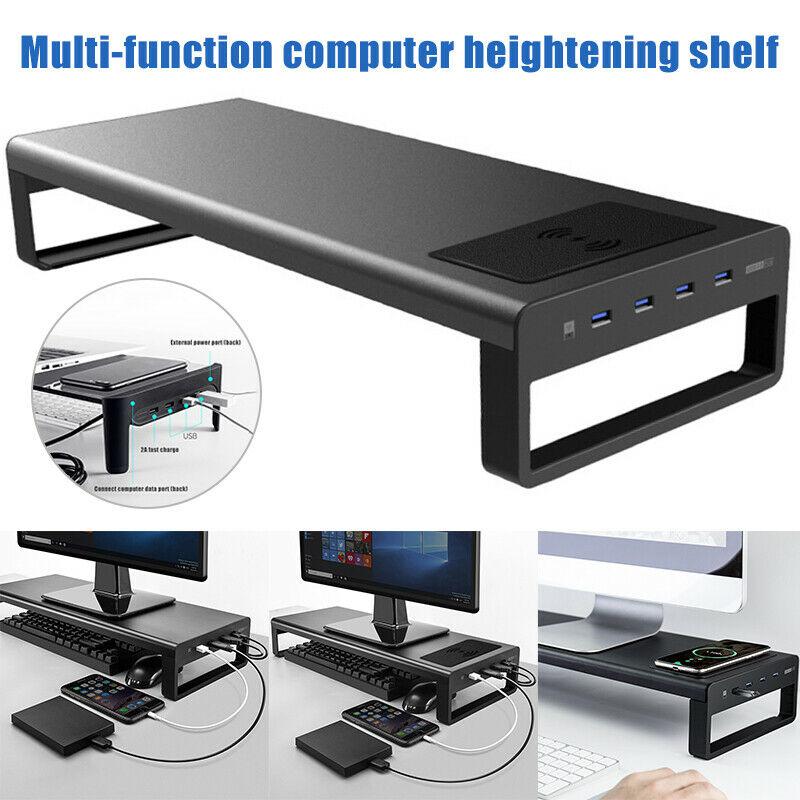 Monitor Docking Station With Wireless Charger - Mystery Gadgets monitor-docking-station-with-wireless-charger, Gadget