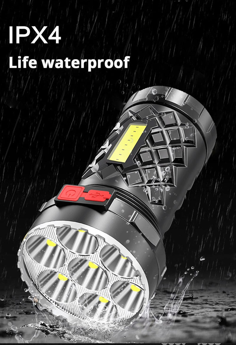 Ultra Powerful LED Rechargeable Flashlight - Mystery Gadgets ultra-powerful-led-rechargeable-flashlight, Gadget, Outdoor