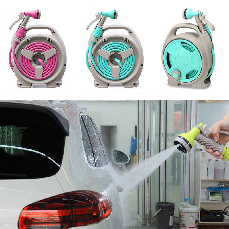 Portable Pipe Hose Reel Spray Gun Set - Mystery Gadgets portable-pipe-hose-reel-spray-gun-set, Hose Reel Spray Gun Set