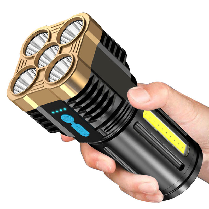 Rechargeable Super Bright Flashlight - Mystery Gadgets rechargeable-super-bright-flashlight, Camping, Gadgets, Outdoor