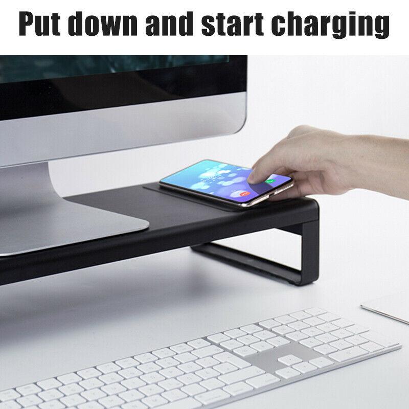 Monitor Docking Station With Wireless Charger - Mystery Gadgets monitor-docking-station-with-wireless-charger, Gadget