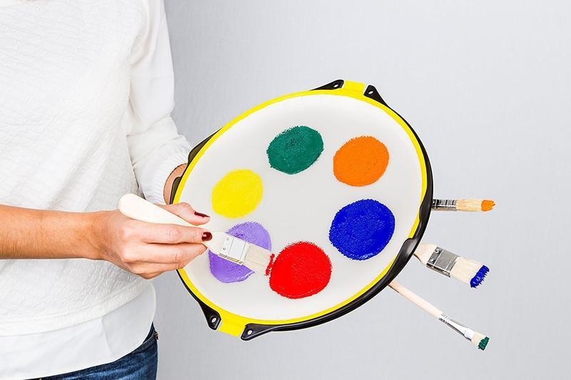 Anti Gravity Paint Plate - Mystery Gadgets anti-gravity-paint-plate, home
