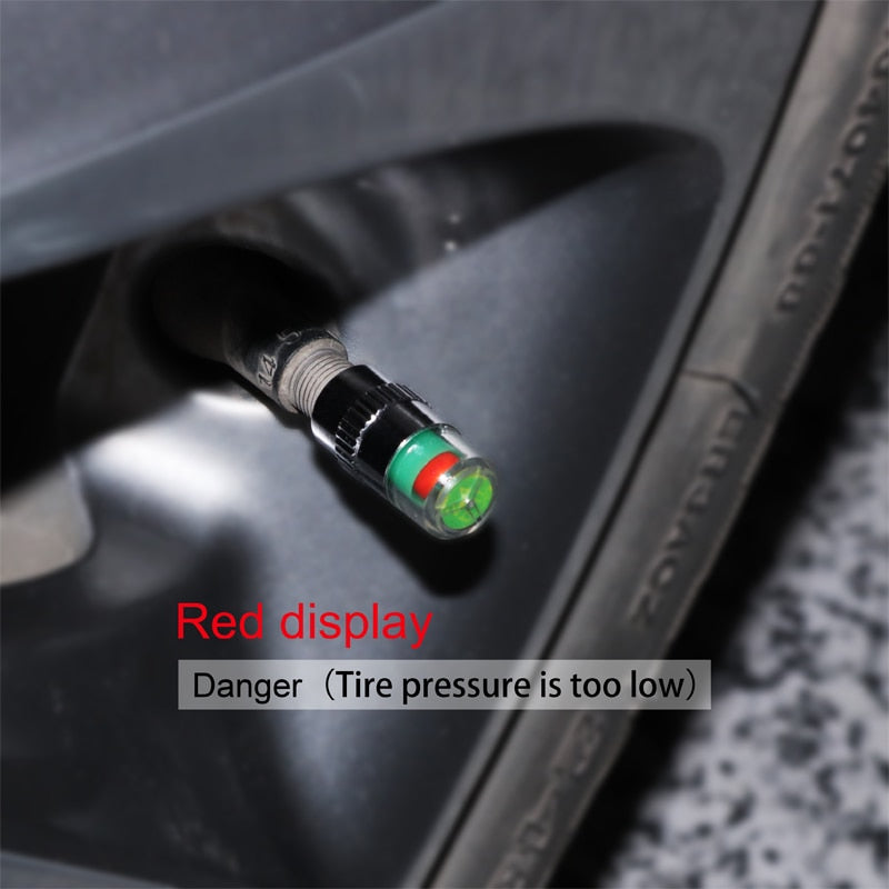 Tire Pressure Monitor Caps - Mystery Gadgets tire-pressure-monitor-caps, Car & Accessories, Gadget, Safety