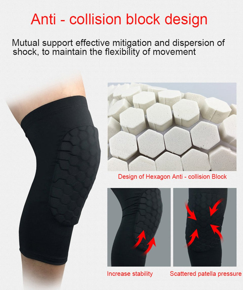 Anti-Collision Honeycomb Knee Pads - Mystery Gadgets anti-collision-honeycomb-knee-pads, 