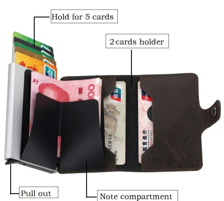 RFID Multi-function Card Holder - Mystery Gadgets rfid-multi-function-card-holder, Gift, mens