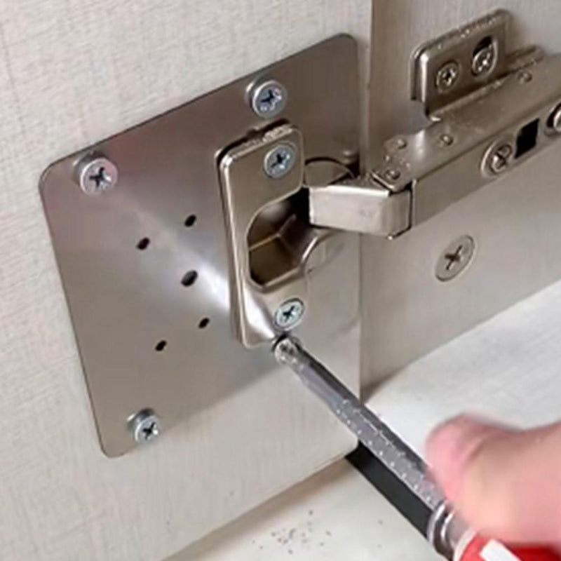 Stainless Steel Hinge Fixing Plate - Mystery Gadgets stainless-steel-hinge-fixing-plate, tools