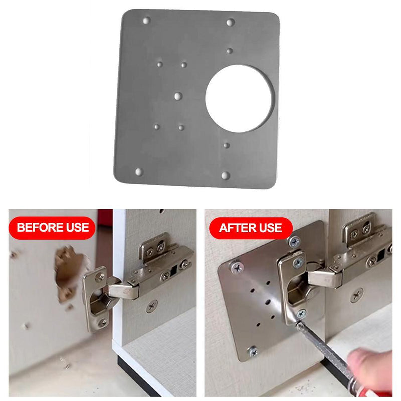 Stainless Steel Hinge Fixing Plate - Mystery Gadgets stainless-steel-hinge-fixing-plate, tools