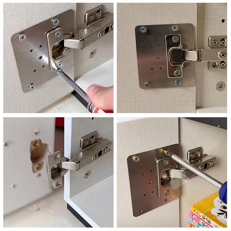 Stainless Steel Hinge Fixing Plate - Mystery Gadgets stainless-steel-hinge-fixing-plate, tools