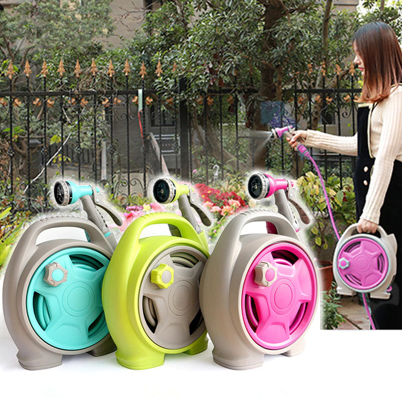 Portable Pipe Hose Reel Spray Gun Set - Mystery Gadgets portable-pipe-hose-reel-spray-gun-set, Hose Reel Spray Gun Set