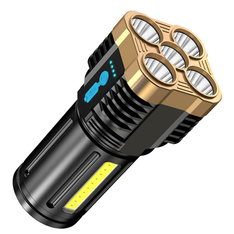 Rechargeable Super Bright Flashlight - Mystery Gadgets rechargeable-super-bright-flashlight, Camping, Gadgets, Outdoor