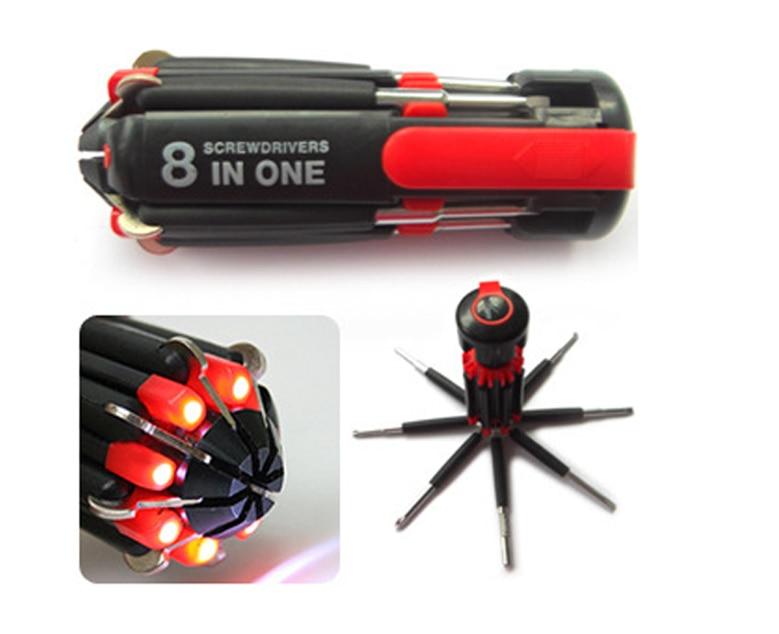 8 in 1 Multifunctional LED Screwdriver - Mystery Gadgets 8-in-1-multifunctional-led-screwdriver, Gadget, Tool